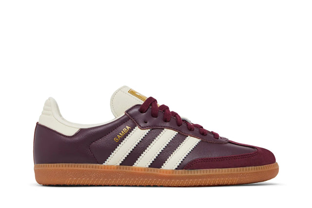 Adidas Samba OG 'Maroon Gold'