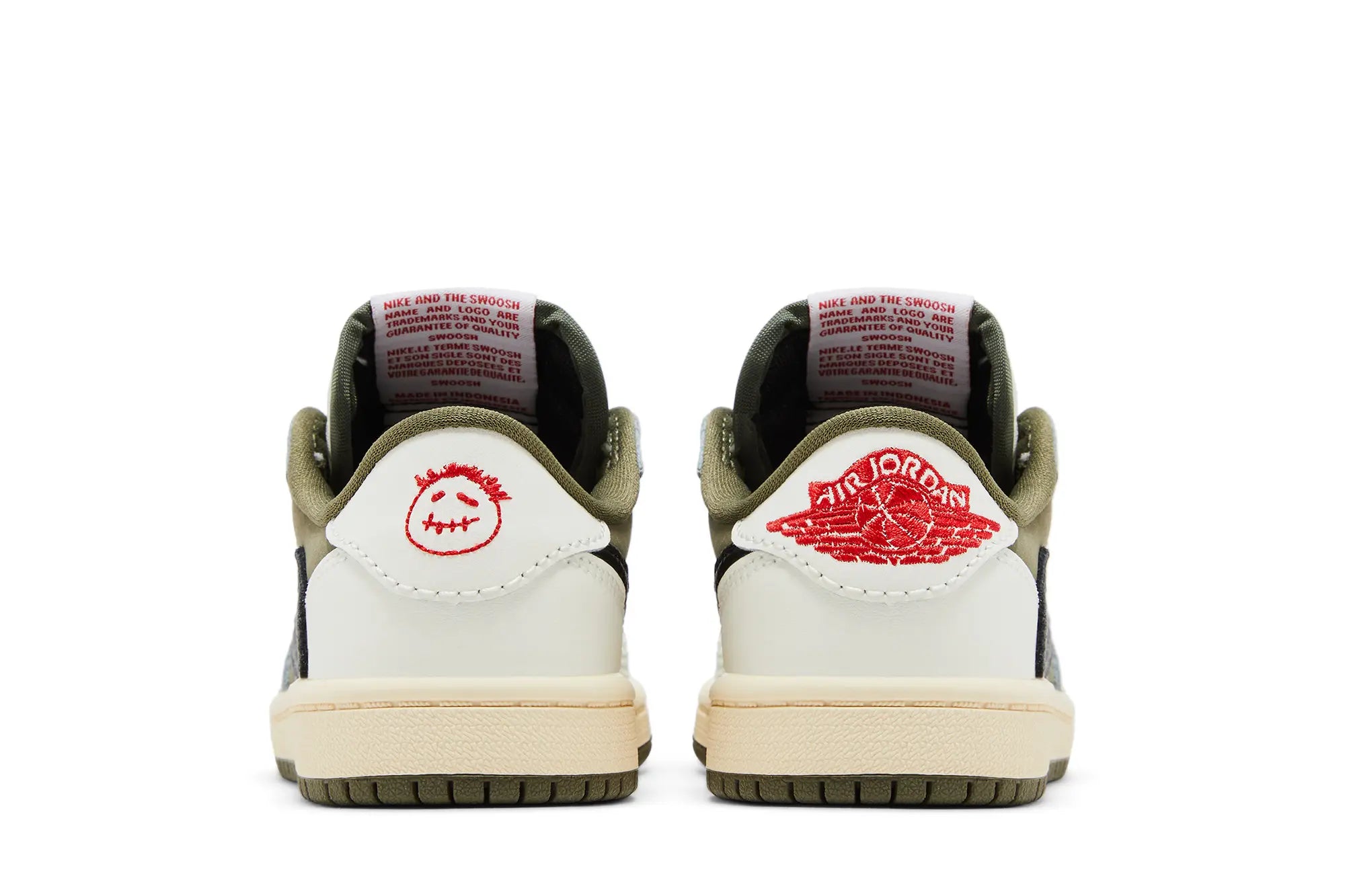 Jordan 1 Retro Low OG SP xTravis Scott 'Medium Olive' (PS)