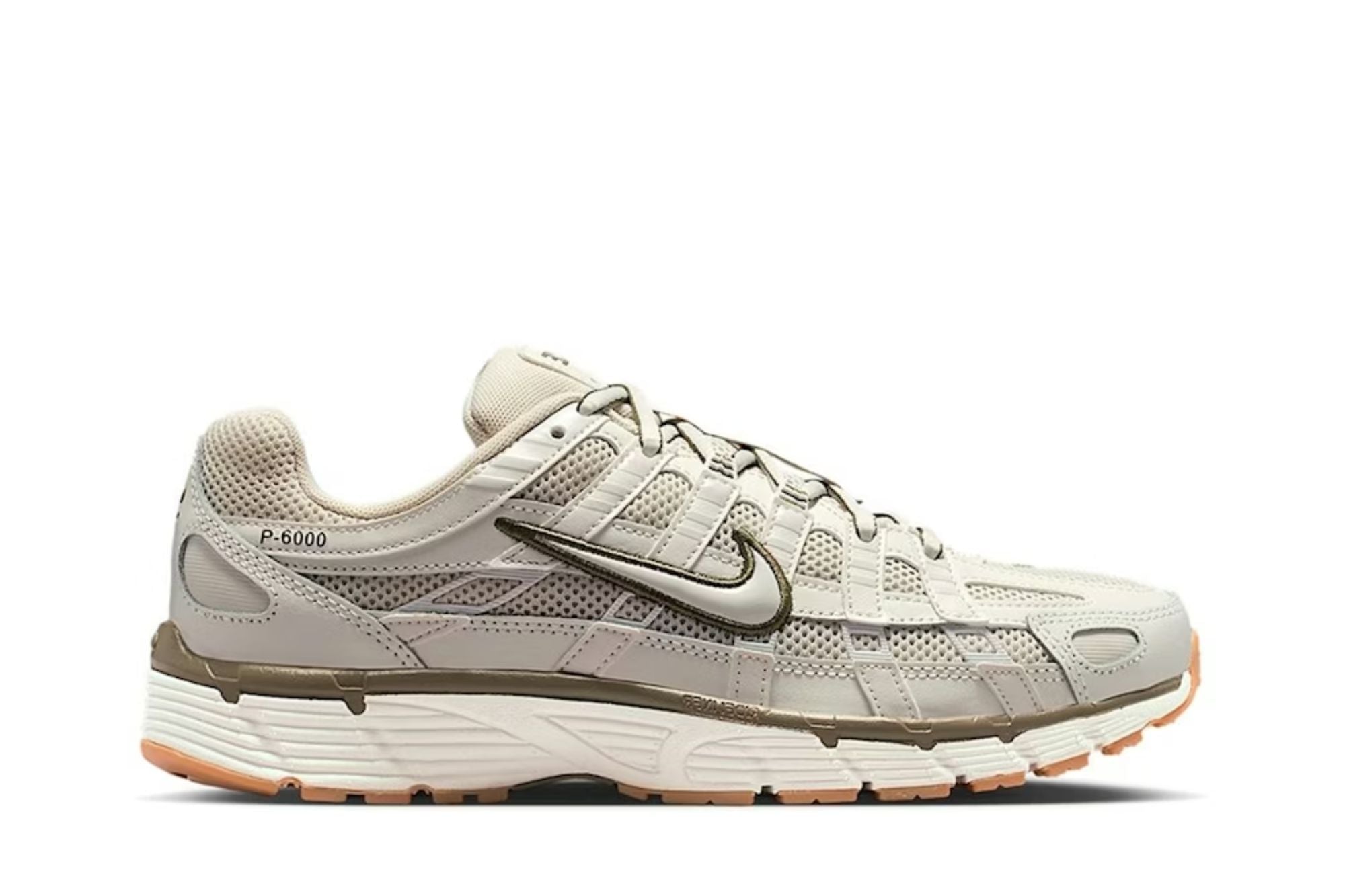 Nike P-6000 'Light Bone Medium Olive Gum'