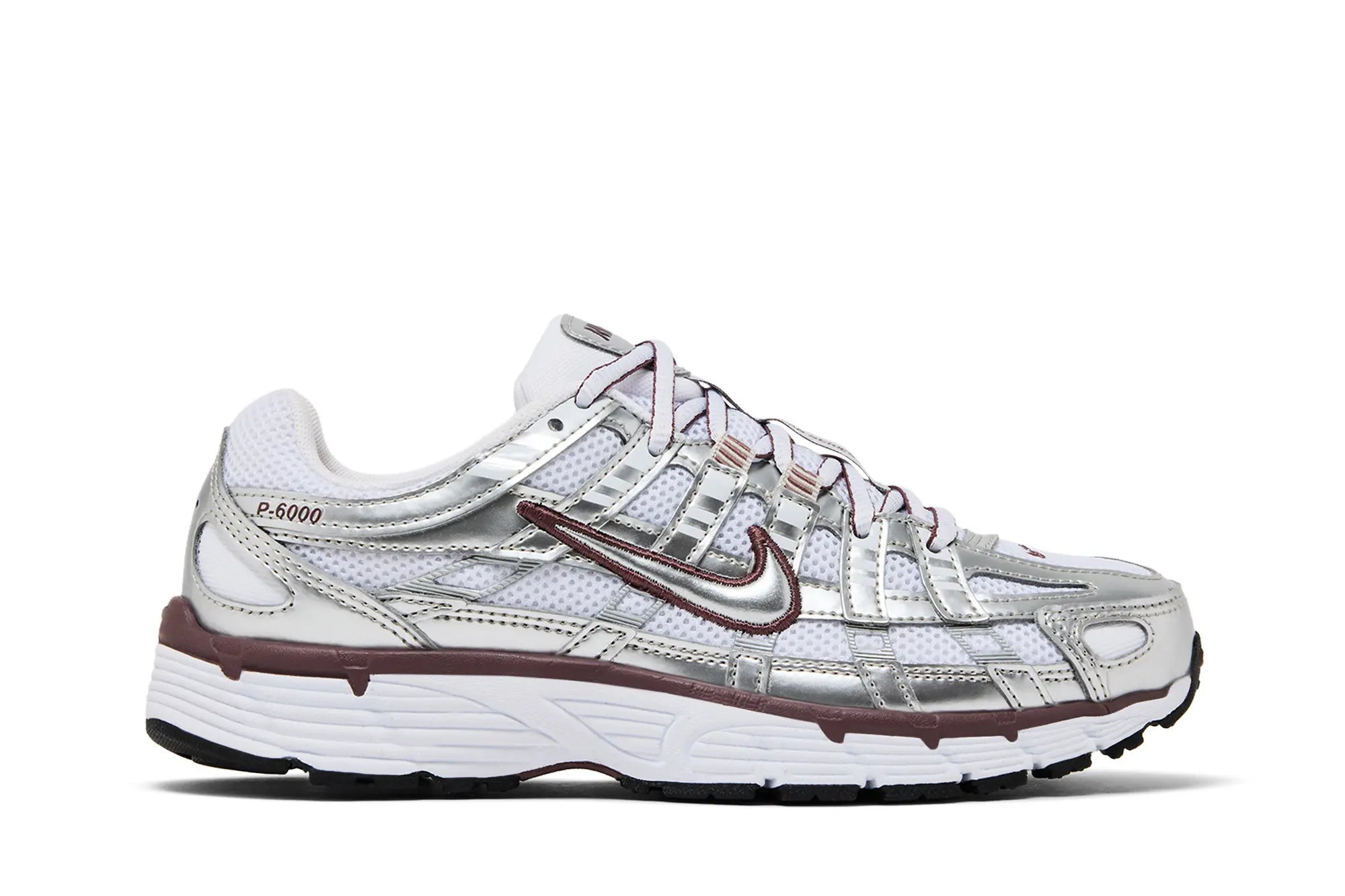 Nike P-6000 'White Metallic Silver Tattoo'